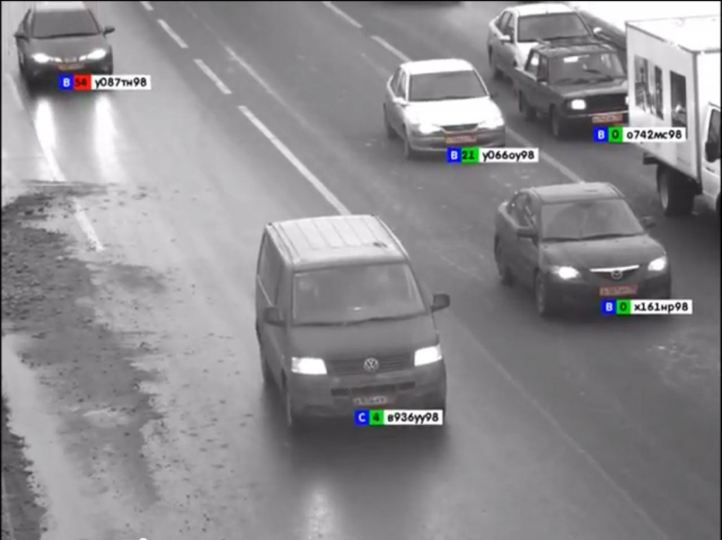 Как видеокамера фиксирует нарушения