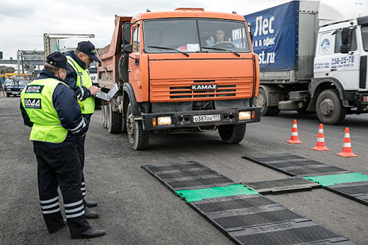 Лишение прав за перегруз грузового автомобиля